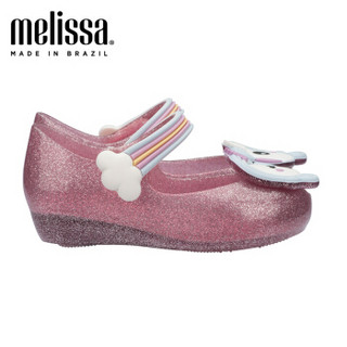 Mini Melissa Ultragirl Unicorn Bb独角兽果冻鞋童鞋32384 水晶粉/蓝色 内长15.5cm