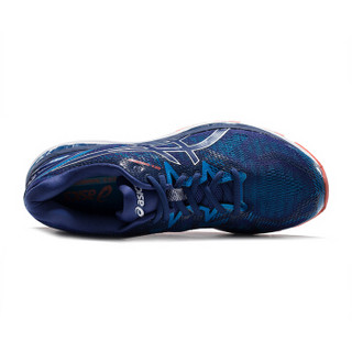 ASICS/亚瑟士GEL-NIMBUS 20专业缓冲男士跑步鞋  T800N-002 蓝色 42.5