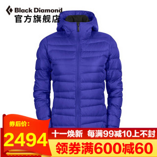 Black Diamond /黑钻/BD 女款户外防风保暖冷锻700蓬连帽羽绒服 YNUD 紫罗兰 S