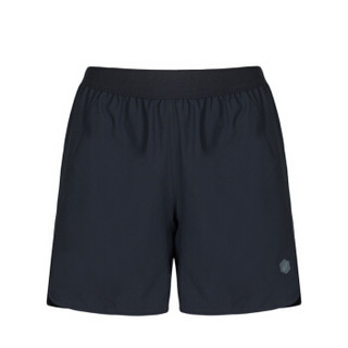 ASICS亚瑟士18春夏SHORTS 运动裤女短裤跑步速干154718-0904 黑色 L