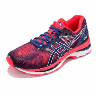 ASICS亚瑟士 2018秋冬女跑步鞋 GEL-NIMBUS 20 T850N-400 桃色/蓝色 39.5