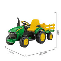 意大利进口儿童电动汽车 四轮玩具车可坐人JOHN DEERE