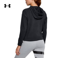 Under Armour 安德玛官方 UA女子TB Terry拉链运动卫衣-1321338 黑色001 L