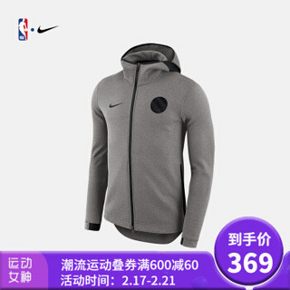 金州勇士队 球迷版 Nike Dry Showtime 男子 NBA 连帽外套 图片色 M