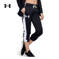 Under Armour 安德玛官方 UA女童 Armour Fleece 运动长裤-1317838 黑色003 童S