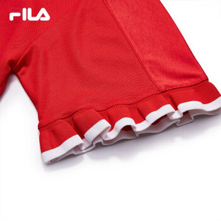 FILA X 3.1 Phillip Lim 斐乐 女子连衣裙 2019新款POLO领裙子 艳红色-RD 160/80A/S