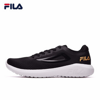 FILA 斐乐官方 Ultra Flex-Oxygen 男子跑步鞋 2019秋季跑鞋男鞋 黑色-BK 41