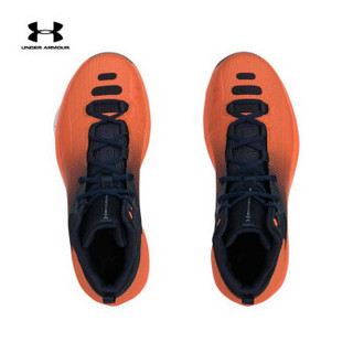 NBA-Under Armour UA男子 Rocket 3 运动篮球鞋 401橙色 44.5