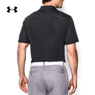 Under Armour 安德玛UA男子Performance Polo衫-1242755 黑色001 L