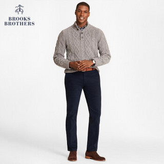 Brooks Brothers/布克兄弟男士休闲长裤1000052037 4004-藏青色 3334