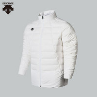 DESCENTE迪桑特 ACTIVE运动版型 男子立领轻薄羽绒服 D7431TDJ53 白色 XL(180/100A)