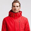 DESCENTE迪桑特 HEAT NAVI科技 男子专业运动滑雪服 D7411SSJ08 红色-RD L(175/96A)