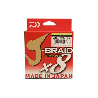 DAIWA 达亿瓦 18冬款 PE线 8编大马力线 路亚主线筏钓线海钓线日本进口鱼线 钓鱼线布线 彩色（300米) 6号