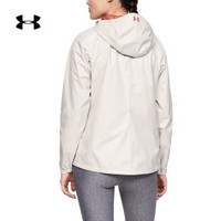 安德玛官方 UA Overlook 女子 运动夹克 Under Armour-1309335 浅灰色675 XL