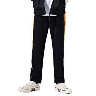 Kappa卡帕串标 男款运动裤长裤休闲裤卫裤 2019新款|K0952AK82 黑色-990 L