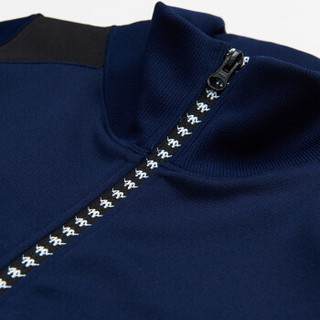 Kappa卡帕串标仓石一树联名情侣男女开衫外套KPARWWK55C 蓝色-NV S
