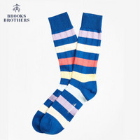 Brooks Brothers/布克兄弟多色条纹短筒袜1000043708 4003-蓝色 OS