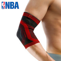 NBA AQ 单只装 动能竞技强化护肘 运动护具 红色 AQ0047AA 图片色 XL