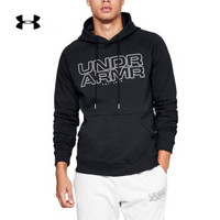 Under Armour 安德玛官方 UA男子 Baseline 运动连帽卫衣-1317447 黑色001 S