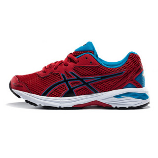 ASICS/亚瑟士 新款  童鞋 中性 GT-1000 5 GS C619N-4501 红色/黑色/蓝宝石色 37.5