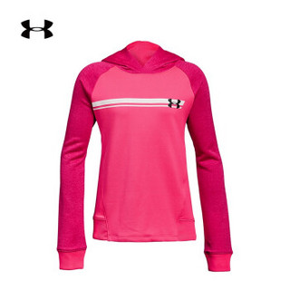 Under Armour 安德玛 UA女童Teamwork运动连帽卫衣-1311343 粉色975 童XL