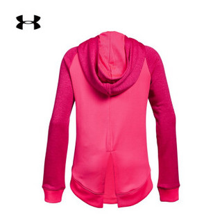 Under Armour 安德玛 UA女童Teamwork运动连帽卫衣-1311343 粉色975 童XL