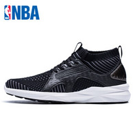 NBA球鞋 春季新款女鞋 休闲运动鞋透气时尚运动 鞋子 N2718818 黑/钢灰/月白 36.5