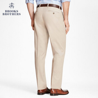 Brooks Brothers/布克兄弟 斜纹棉质长裤 1000046117 2004-米色 3632