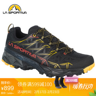 la sportiva 越野跑鞋阿奇拉Akyra透气减震轻便GTX越野跑鞋男女 BLACK 40