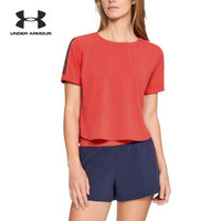 Under Armour 安德玛 UA女子 Downtown 运动T恤-1322338 红色415 L