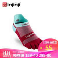 injinji 五指袜 短筒常规厚度跑步袜 柔软舒适 男女吸汗运动袜 吸汗透气 仙境 S