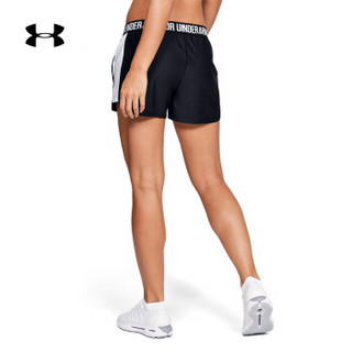 Under Armour 安德玛官方 UA女子 Play Up Short 运动短裤-1292231 黑色042 XL