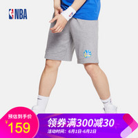 NBA 勇士队 时尚简约 潮流 针织短裤 男款 图片色 M