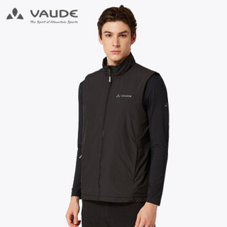 巍德（VAUDE）19秋冬新款马甲棉衣男 户外棉服保暖户外旅行背心型棉服1518173I 黑色 S