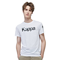 Kappa卡帕 男款运动短袖休闲T恤夏季半袖|K0712TD06D 漂白-001 XL