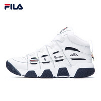 （3.13预售）FILA 斐乐官方 W系列男篮球文化鞋 Barricade王源同款 白色-WT 42