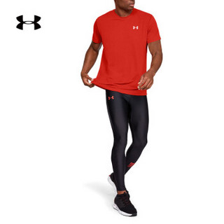 Under Armour 安德玛 UA男子 Microthread跑步短袖T恤-1271823 红色890 L