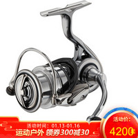 达亿瓦（DAIWA） EXIST LT 纺车轮 路亚渔轮 金属线杯 日本进口鱼线轮 海钓矶轮 远投轮 3000-CH（精巧机身+高速比）