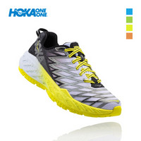 HOKA ONE ONE男克莱顿2Clayton 2 公路跑透气减震跑步鞋男轻便竞速运动鞋 黑/白/橘 43 / US 9.5