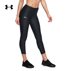 安德玛官方UA Armour Fast女子运动紧身裤Under Armour1317290 黑色001 XS