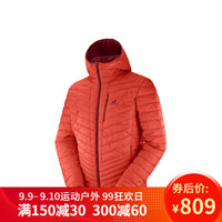 萨洛蒙（Salomon）男款保暖防风双面穿棉服DRIFTER LOFT HOODIE M 骑行红403886 M