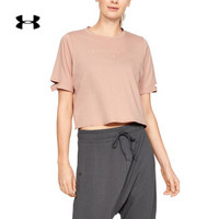 Under Armour 安德玛官方 UA女子Misty短袖运动T恤-1342684 粉红色600 L