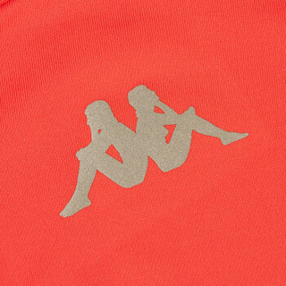 Kappa卡帕 男款运动短袖休闲T恤夏季半袖|K0712TD01D 罂粟红-525 M