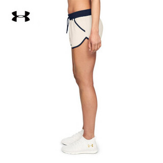 Under Armour 安德玛官方 UA女子 Unstoppable 运动短裤-1317927 白色125 XS