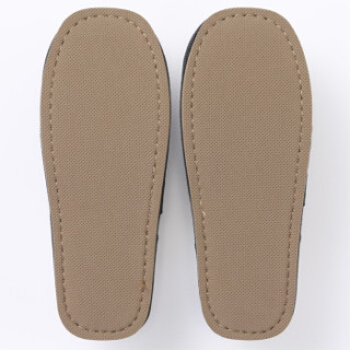 商品muji 棉方平组织eva鞋底 左右通用拖鞋 炭灰色 xl 275mm(2.0)