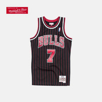 NBA-Mitchell&Ness 复古球衣-SWINGMAN球迷版-公牛队- 史蒂夫·科尔 图片色 M