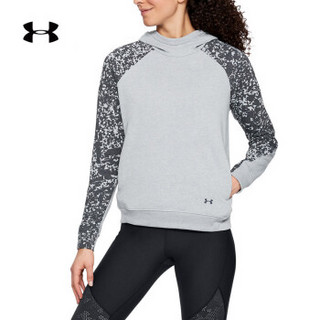 Under Armour 安德玛 UA 女子MicrothreadTerry连帽上衣-1310690 灰色035 L