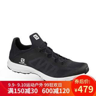 萨洛蒙（Salomon）男款轻便防护溯溪鞋 涉水凉鞋 AMPHIB BOLD 19新品 406820黑色 UK9 (43 1/3)