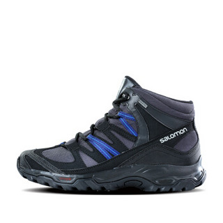 萨洛蒙（Salomon） 男款户外防水徒步鞋  耐磨登山鞋 MUDSTONE MID 2 GTX 磁铁灰 406163 UK8.5(42 2/3)