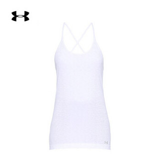 Under Armour 安德玛官方UA女子Vanish Strappy运动背心-1323478 白色100 L